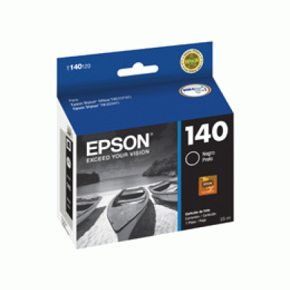 CARTUCHO EPSON 140 -  PRETO - T140120  - T42WD / TX560WD / TX620WD -25ML